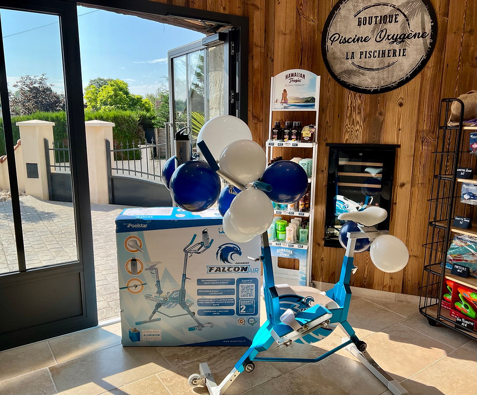 Miniature : Offrir un Aquabike Falcon Air avec La Piscinerie Boutiqie