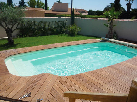 Piscine Pacifica Ibiza et Aménagement Bois.