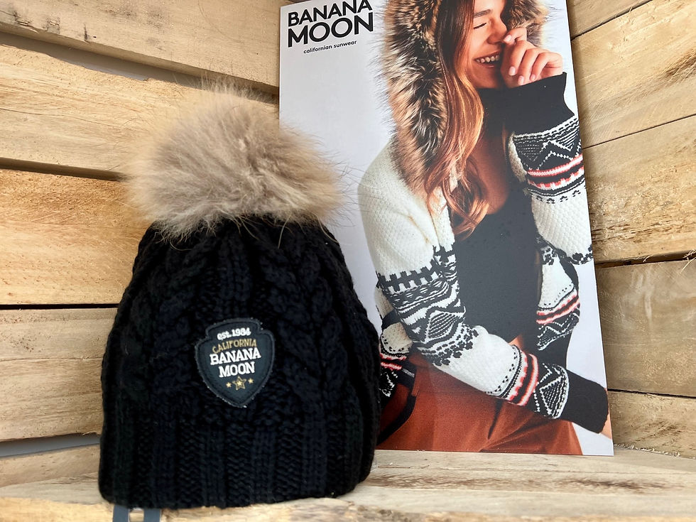Miniature : Bonnet hiver Banana Moon