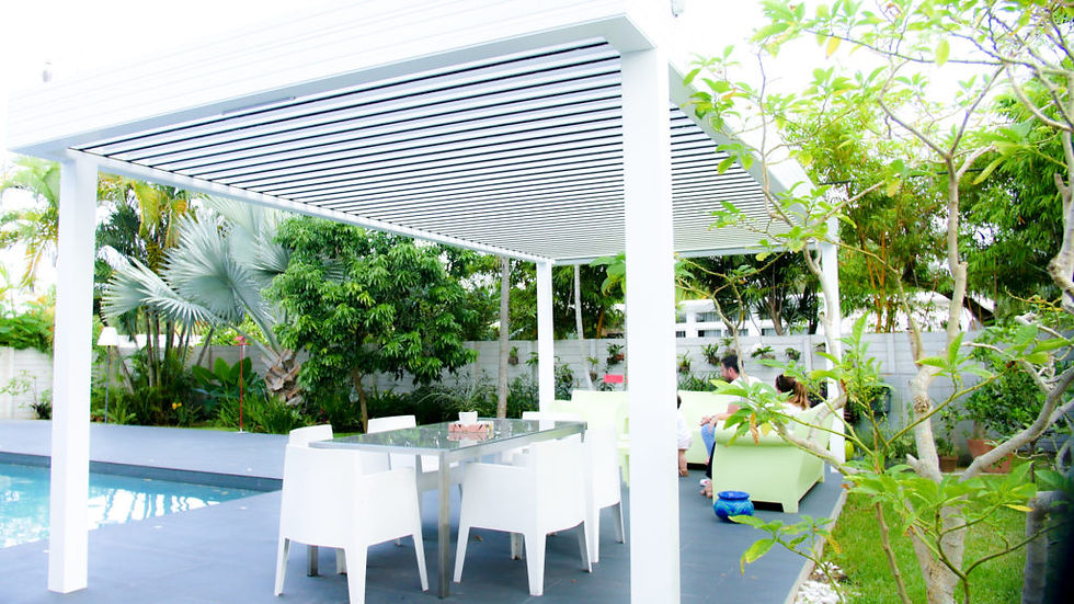 Miniature : PERGOLA BIOCLIMATIQUE