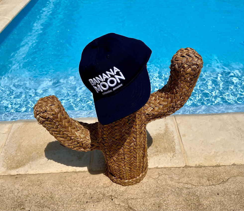 Casquette Marine Cino basic Cap Banana Moon Boutique La Piscinerie