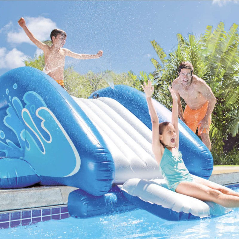 Miniature : Toboggan gonflable Intex