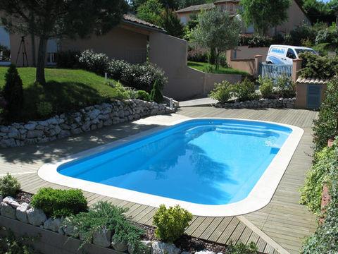 Piscine Mon de Pra modèle Relax Bleue