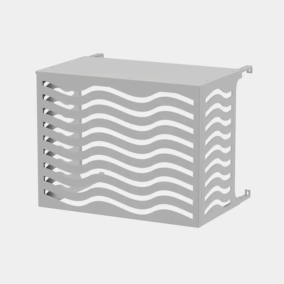 Miniature : Cache Clim Onde Gris Anthracite