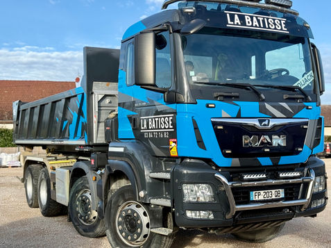 Nouveau Covering de notre camion Man Noir