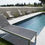 Miniature : Piscine Lane 10 - 9,70 x 2,10 m Fond plat 1,50 m MAXI KIT