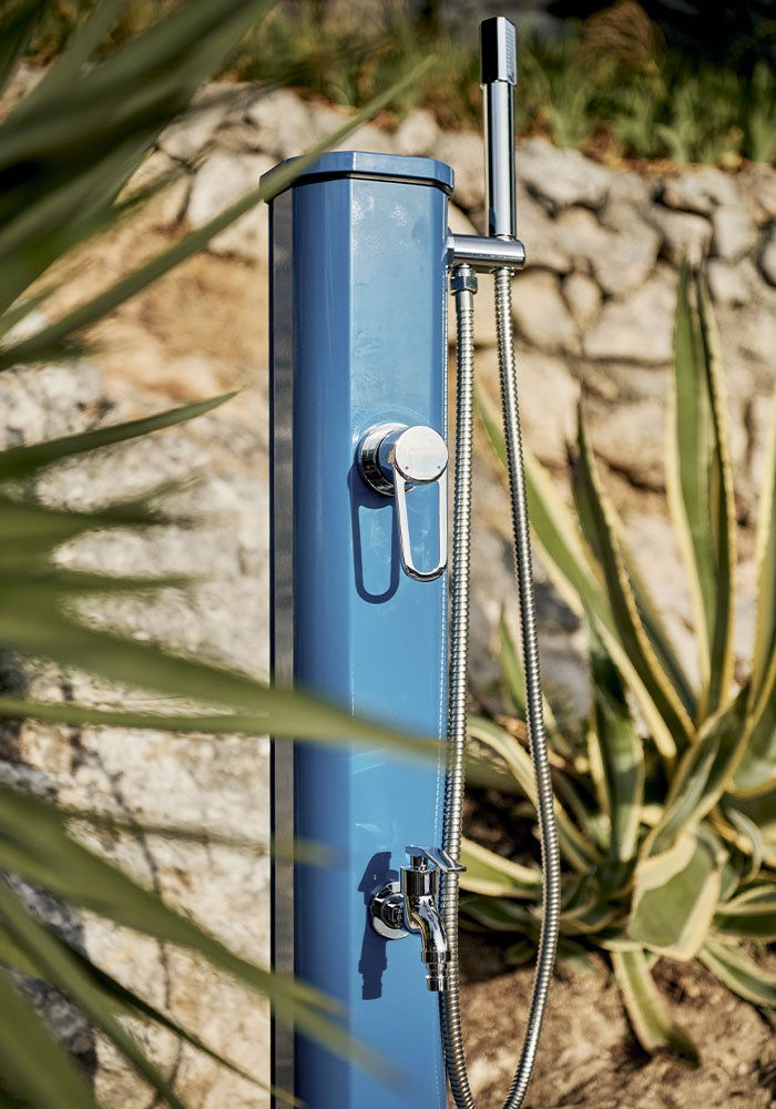 Miniature : Douche Solaire Jolly Go 20L RAL5019 Bleu Capri