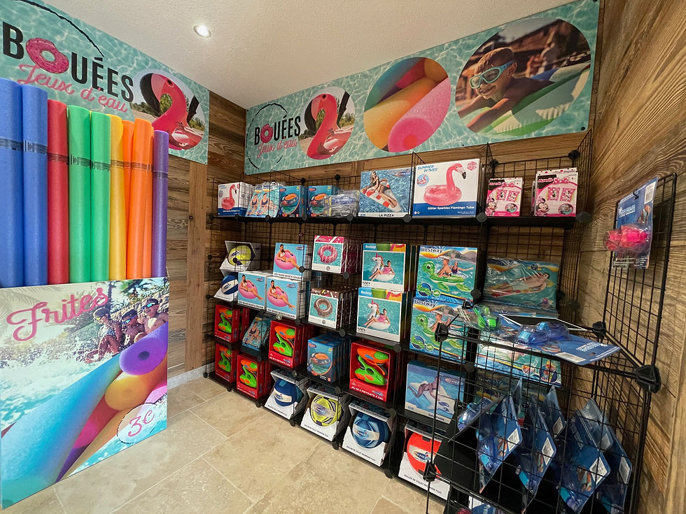 Miniature : Jeux d'eau gonflables à la Piscinerie Boutique