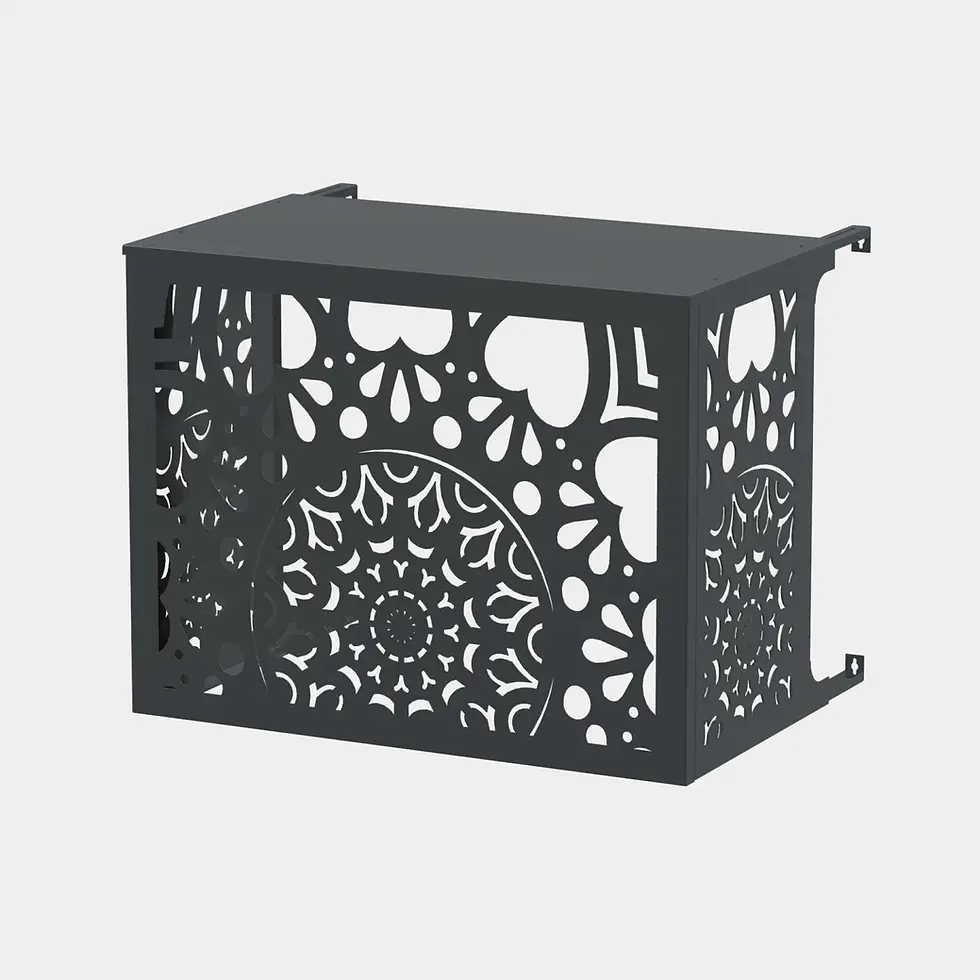 Miniature : Cache Clim Soleia Gris Anthracite