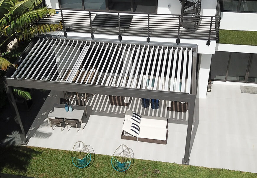 Miniature : PERGOLA BIOCLIMATIQUE