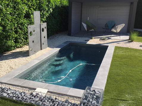 Petite Piscine Altair 5 modèle Ceramic de Luxe Mon de Pra Couleur Turmaline