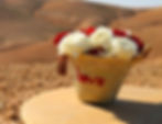 Corbeille Nature Original Marrakech « Love » Rouge