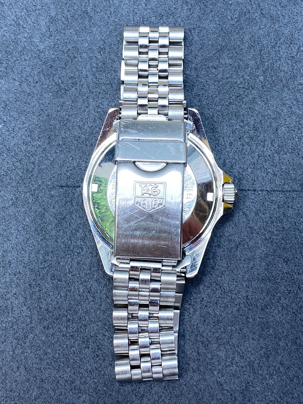 Thumbnail:  👍  Vintage TAG HEUER 1000 980.113 Lume Dial Submarine Night Diver Watch