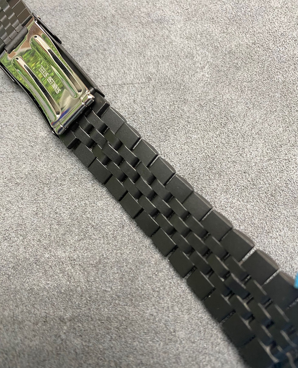 Thumbnail: Ceramic Coated Jubilee bracelet For PVD Chronosport UDT Rambo & Sea Quartz Watch