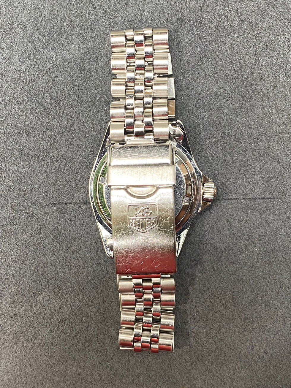 Thumbnail:  👍 Ladies Vintage TAG HEUER 1000 980.015 Black Submariner Style Dive Watch