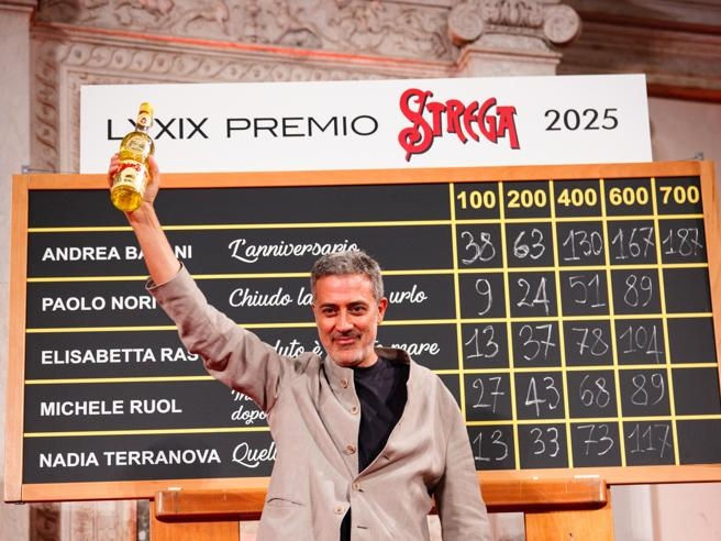 Andrea Bajani's L'Anniversario wins The Strega Prize 2025