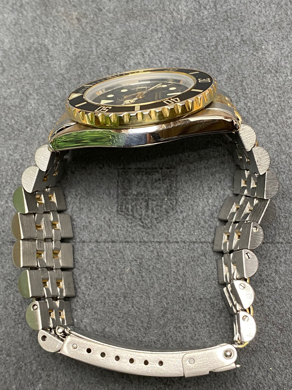Thumbnail: 👍 Ladies Vintage TAG HEUER 1000 980.019 Gold 980.020 type Submarine Dive Watch