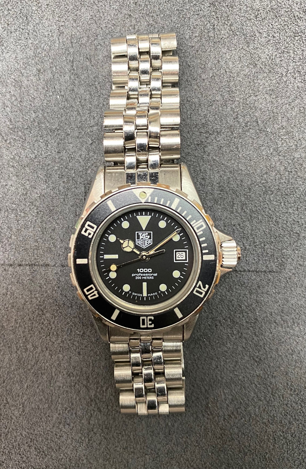 Thumbnail:  👍 Vintage TAG HEUER 1000 980.008 Submarine 980.006 980.013 Style Dive Watch