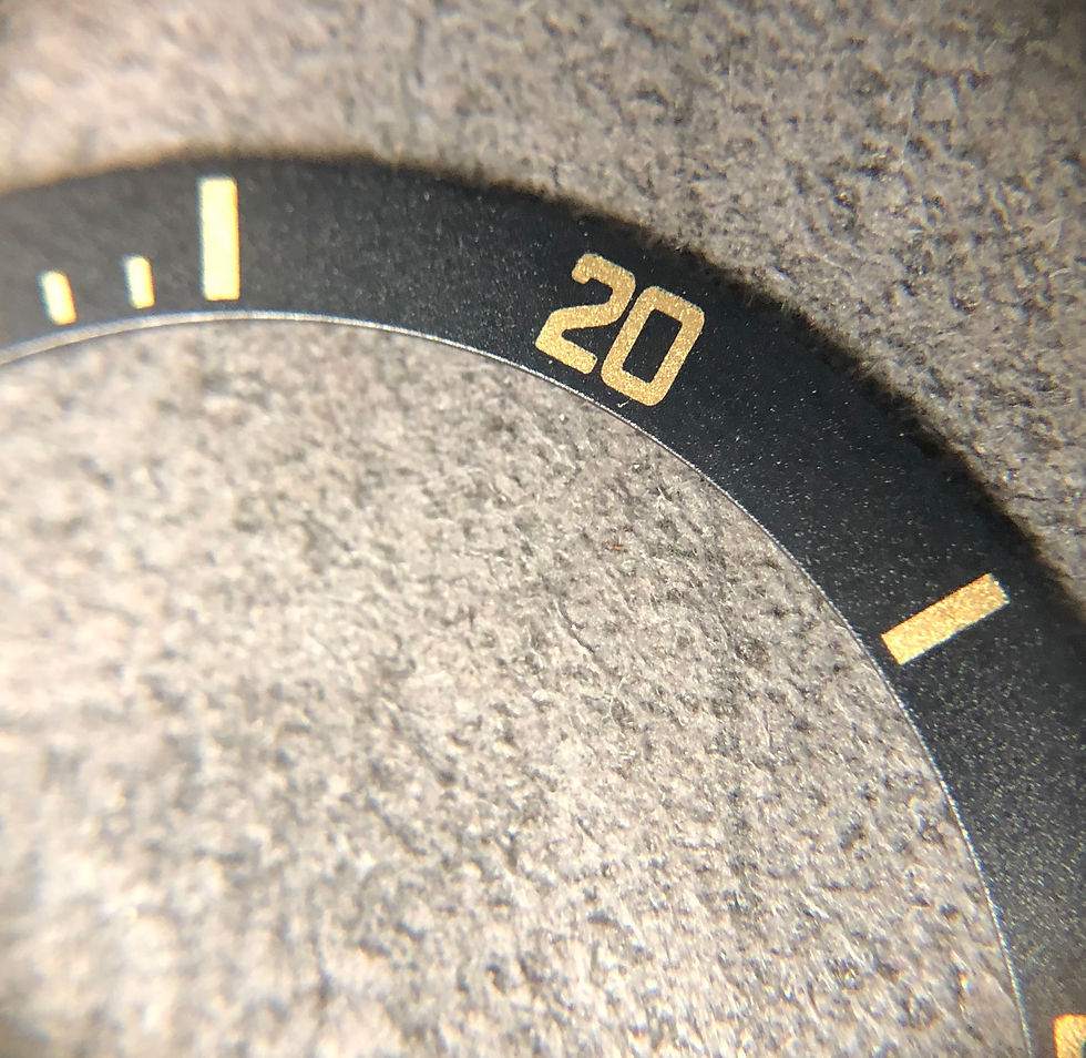 Thumbnail: Bezel insert for Tag Heuer 984.013 “Wolf of Wall Street”, 980.020, 980.029