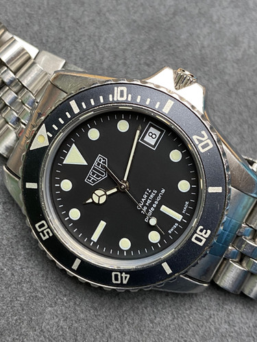 TAG HEUER 1000 希少 ９８０．０２０N　ビンテージ Tag Heuer 1000 Ref. 980.020N – Timepiece Vintage