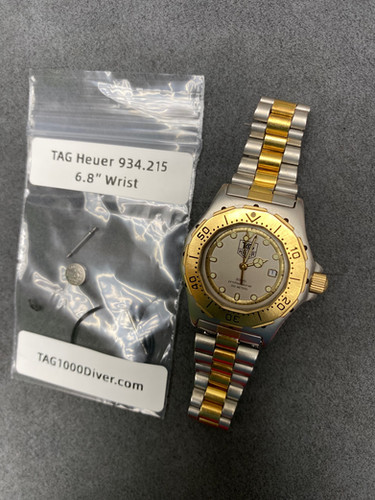 👍Serviced MIDSIZE Ladies TAG HEUER 3000 Series 934.215 35mm Dive