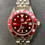 Thumbnail: 👍 Rare Vintage TAG HEUER 1000 980.913 Red Dial 844 Burgundy BB58 Type Watch