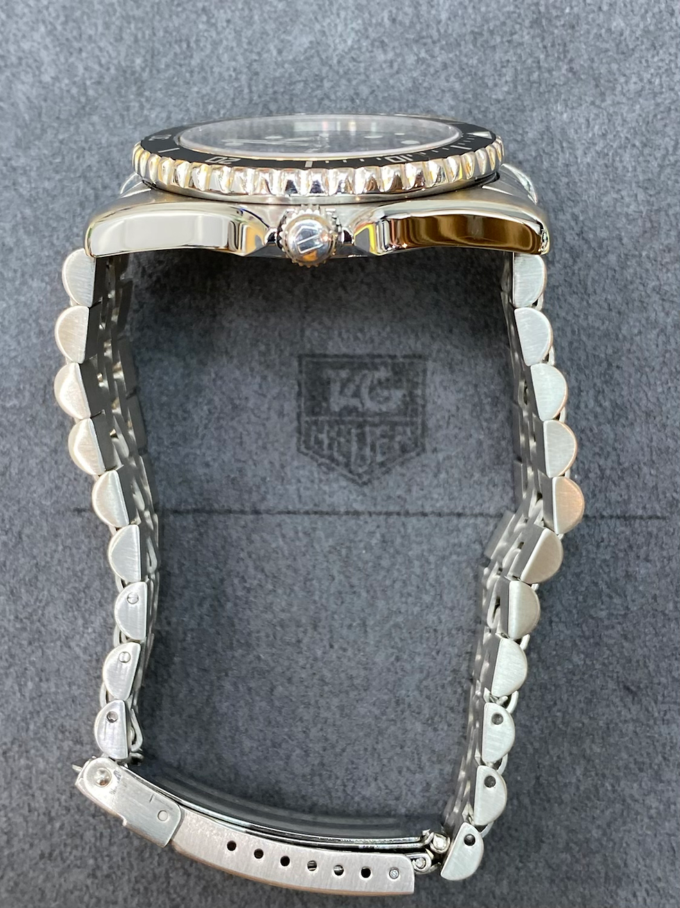 Thumbnail: 👍 Serviced TAG HEUER 1000 980.013  Submariner Black Dive Watch