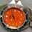 Thumbnail: 👍 Vintage TAG HEUER 1000 Orange Dial Diver 980.007 980.005 Style Watch