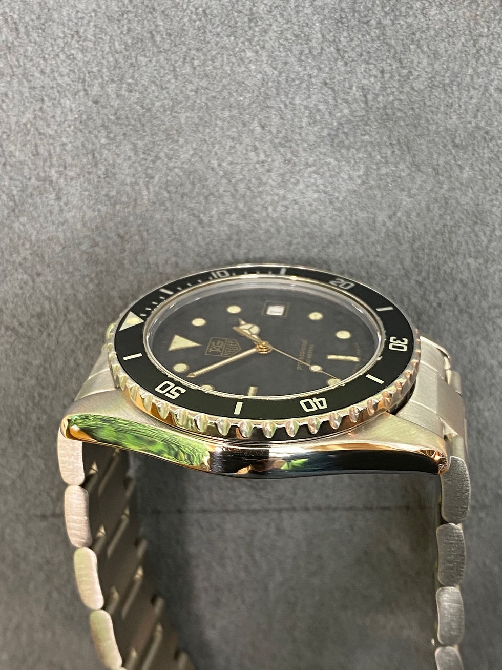 Thumbnail: 👍 Vintage TAG HEUER 1000 980.020 Submariner Dive Watch 980.013