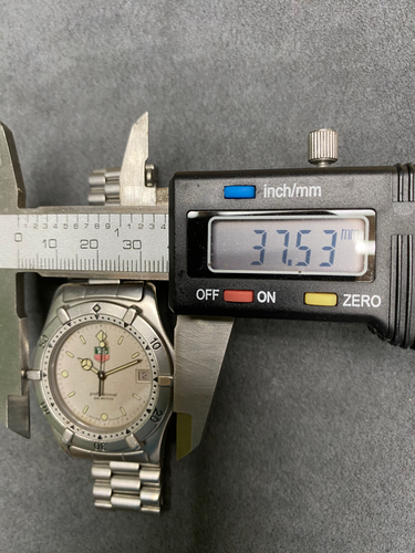 👍 TAG HEUER 2000 Series 962.206 Jumbo gray dial Swiss Watch