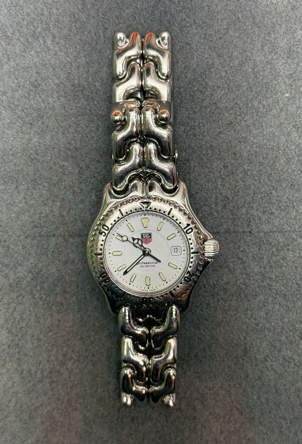 Thumbnail: 👍Vintage Ladies TAG HEUER SE/L Series WG1320 Dive Watch SEL