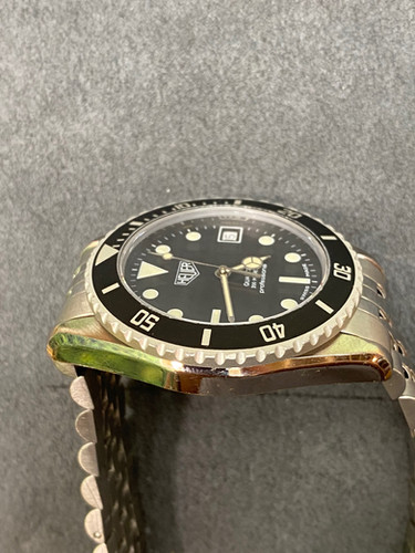 👍 Vintage TAG HEUER 1000 980.033 Black Dial 844 980.013 Type Dive