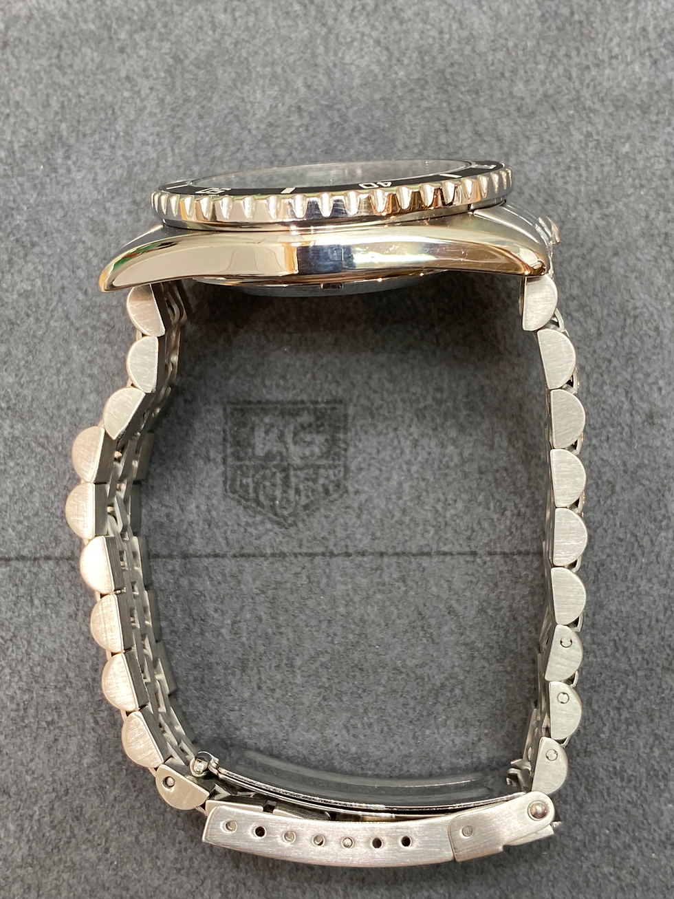Thumbnail: 👍 Serviced Vintage TAG HEUER 1000 980.013 Black Dial 844 Monnin Dive Watch
