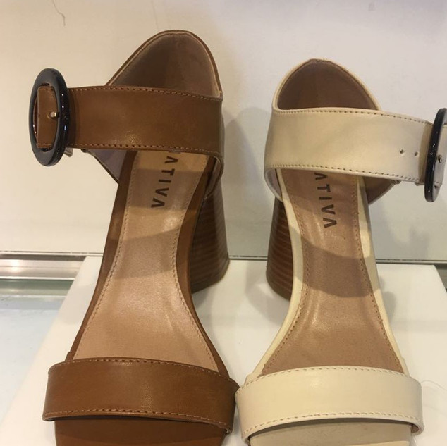 Sandália Vegetal 1 Tira Fivela Acetato