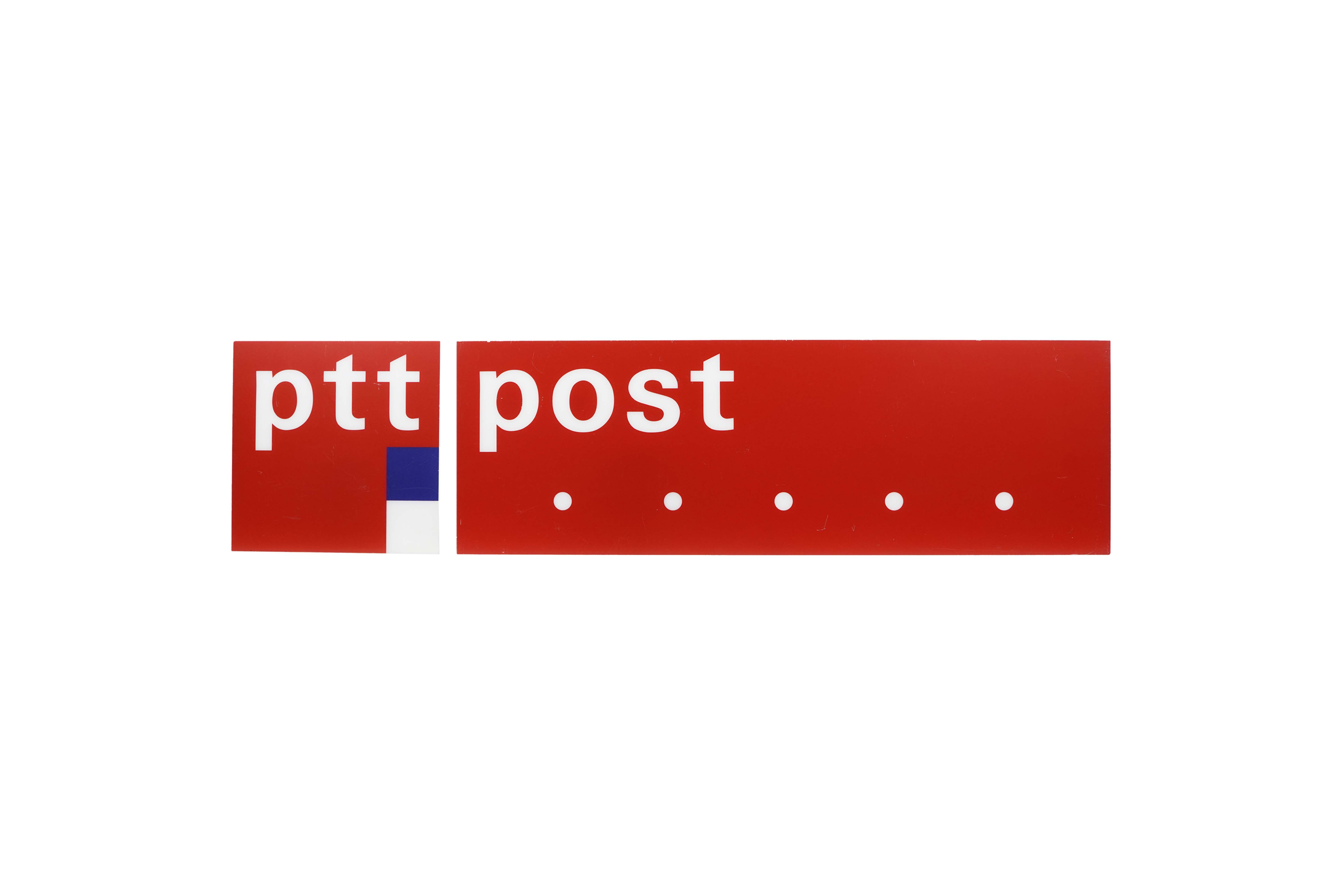 Lichtbakplaat - PTT Post - 1989/1999