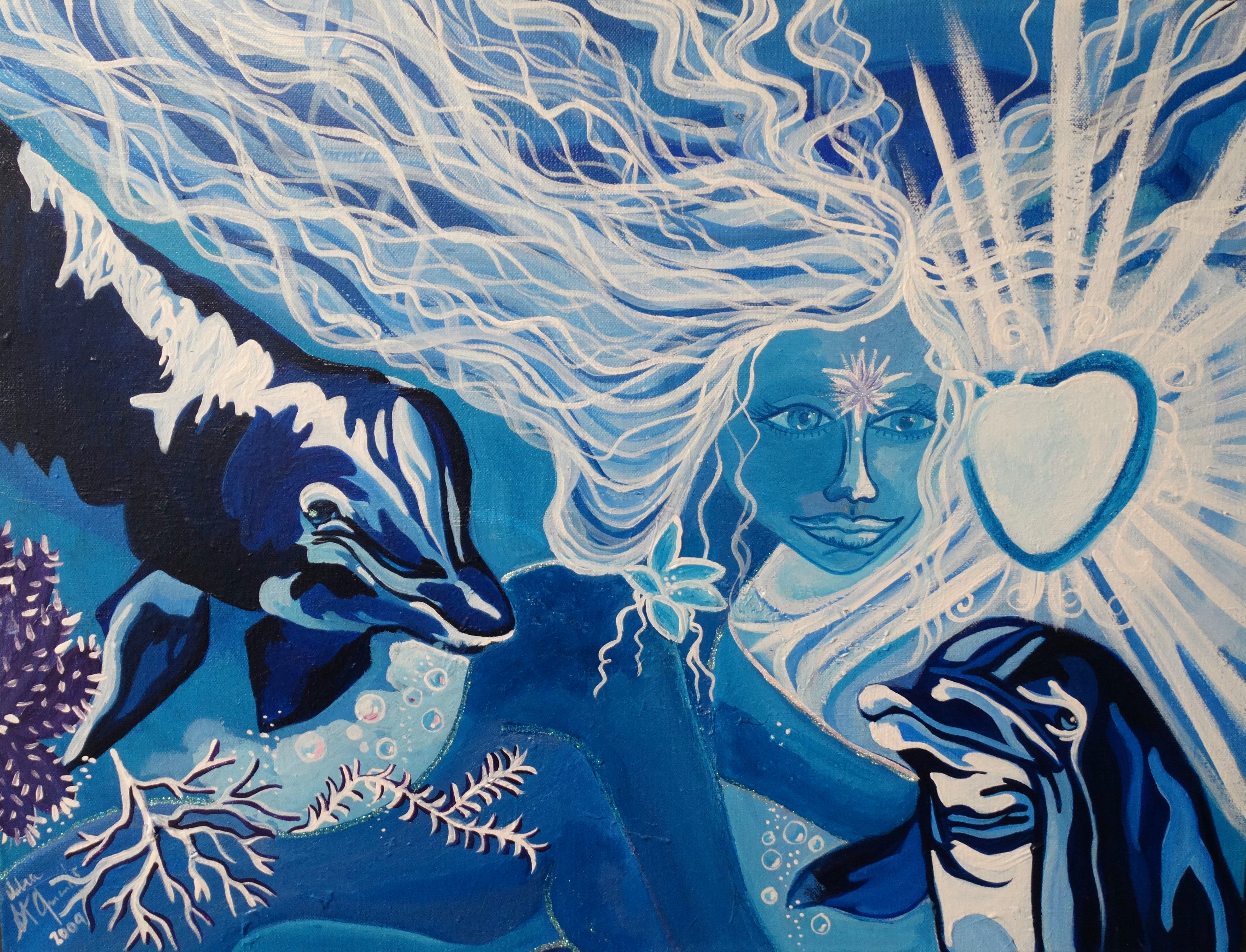 Mermaid Dolphins A003