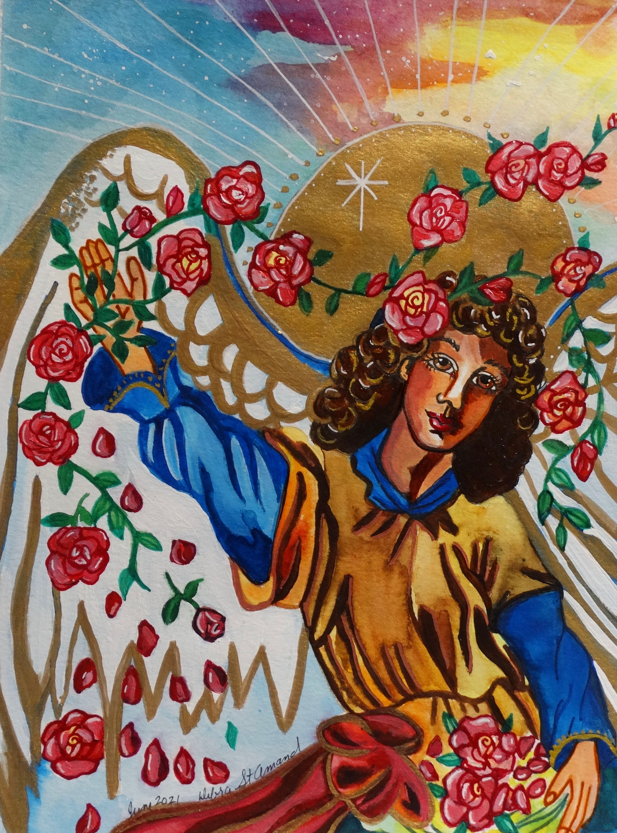 ArchAngel Barachiel Print