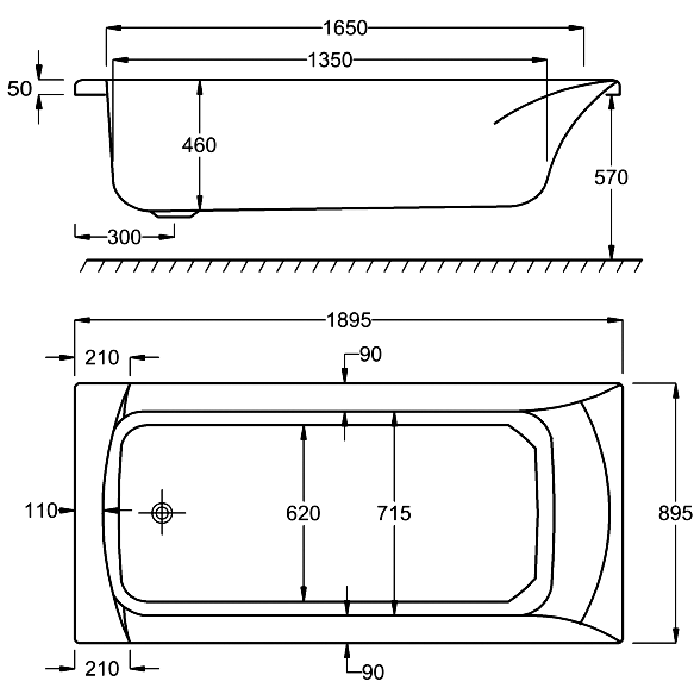 Thumbnail: Sigma 1900x900mm Specification