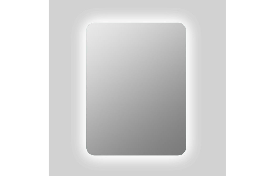 Hamburg 600x800mm Rectangle Back-Lit LED Bathroom Mirror