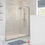 Thumbnail: Core 1200mm Sliding Shower Door & 800mm Tray Pack - Chrome