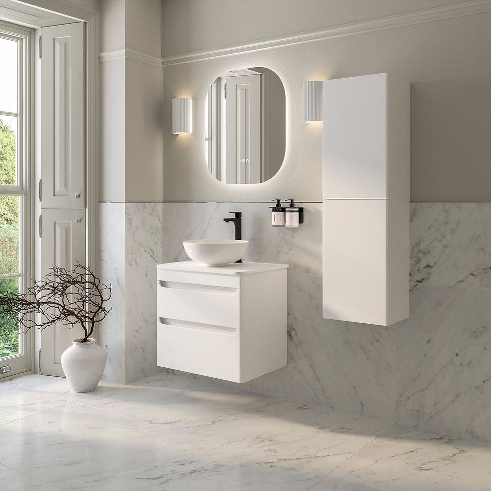 Thumbnail: wall hung drawer vanity unit