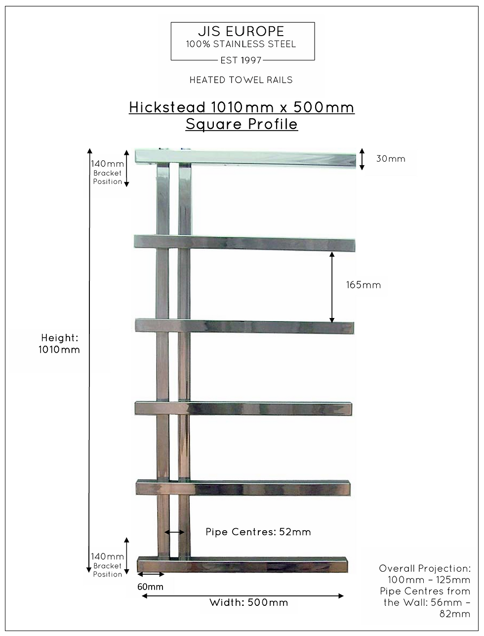 Thumbnail: Heated Towel Rail Specification