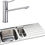 Thumbnail: Abode Neron 1.5B Inset St/Steel Kitchen Sink & Specto Tap Pack
