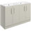 Thumbnail: Monty 1210mm Floor Standing 4 Door Basin Unit w/2TH Basin - Matt Latte