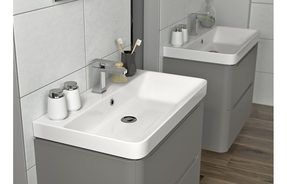 Thumbnail: floor standing drawer vanity unit