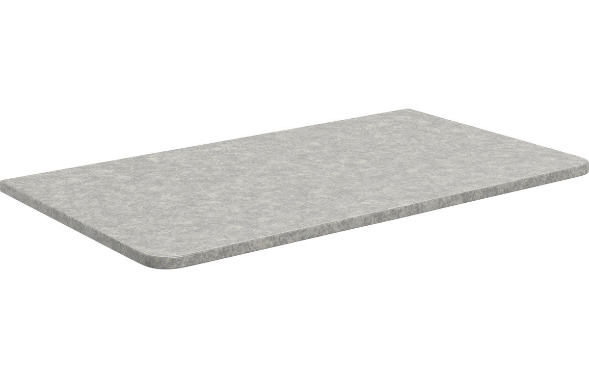 Gala High Pressure Laminate Worktop (810x465x10) - Grey Moon