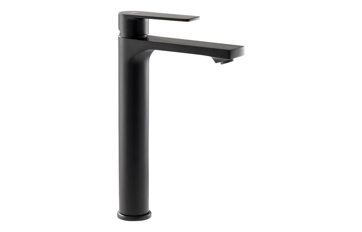Abode Aquip Tall Basin Mixer Tap - Matt Black