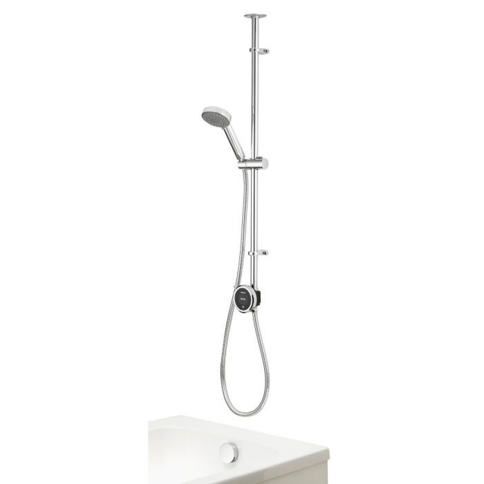Aqualisa Quartz Touch Digital Shower with Adjustable Head & Bath Fill (HP/Combi)