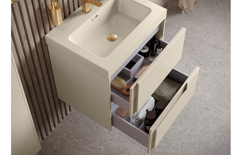 Thumbnail: wall hung drawer vanity unit
