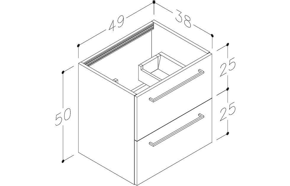 Thumbnail: designer wall hung vanity unit